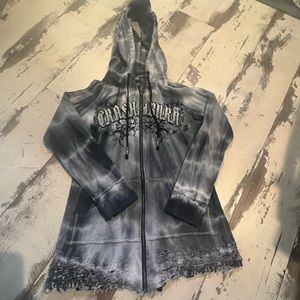 Crash & Burn zip up hoddie